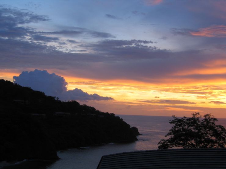 Atardecer desde el 4 Seasons Hotel Papagayo