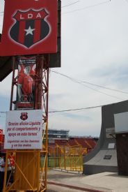 Adentro del Estadio de La Liga&nbsp;-&nbsp;Alajuela, Alajuela