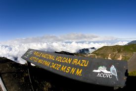 Elevaci�n de Parque Nacional Volc�n Iraz�&nbsp;-&nbsp;Parque Nacional Volc�n Iraz�, Cartago