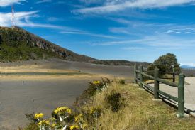 Sendero alrededor del crater del Volcan Irazu&nbsp;-&nbsp;Parque Nacional Volc�n Iraz�, Cartago