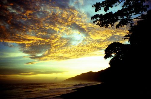Sunset at Corcovado National Park