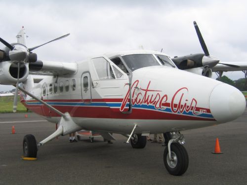 Nature Air Airplane at Tobias Bolanos Pavas Airport