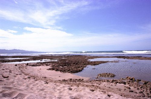 Pavones Surf at Low Tide