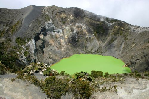 Irazu Volcano Crater