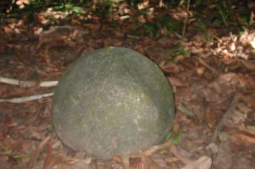 Pre Columbian Rock Sphere, Isla Del Cano