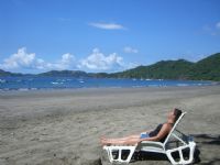 Relaxing at Playa Hermosa Guanacaste