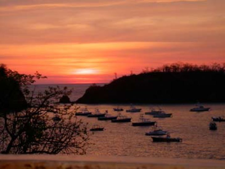 Sunset at Los Almendros de Ocotal
