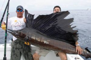 Sportfishing outside of Quepos