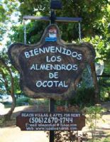Entrance at Los Almendros de Ocotal