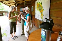 Sampling of our coffee before the tour
