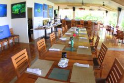 Restaurant at the Zancudo Lodge