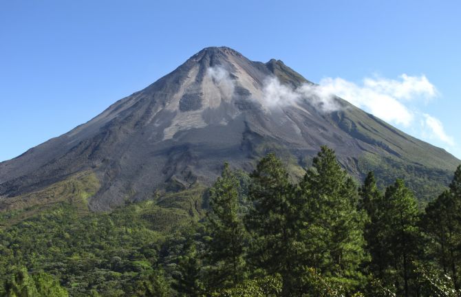 Lado Este del Volcán Arenal