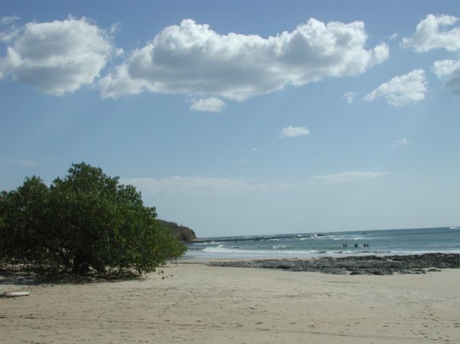Arrecife en Playa Avellana