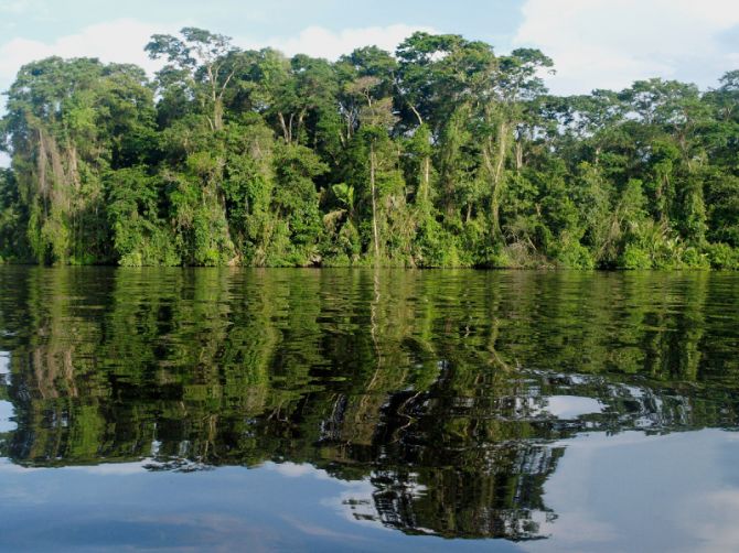 Las tranquilas aguas de Tortuguero