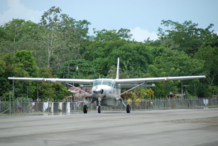 Volando hacia Puerto Jimenez
