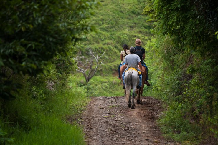 Los paseos a caballo son una excelente forma de realizar tours en Costa Rica - Go Visit Costa Rica
