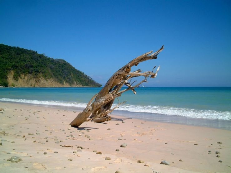 Fantastica playa desierta en Puerto Soley, Guanacaste