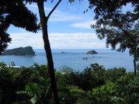 Turistas conocen un lado único de Costa Rica en el Parque Nacional Manuel Antonio.