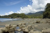 Hermoso paisaje de playa en Playa Tortuga