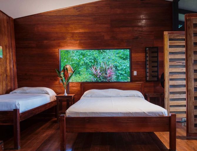 Habitaciones impresionantes en Tiskita Jungle Lodge