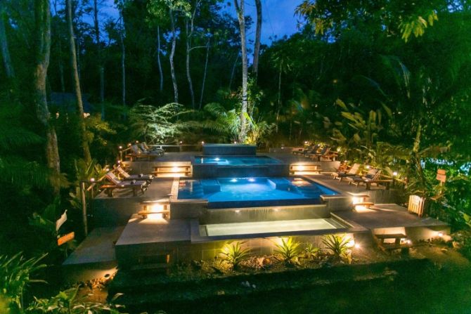 Piscina en Copa de Arbol Beach y Rainforest Resort