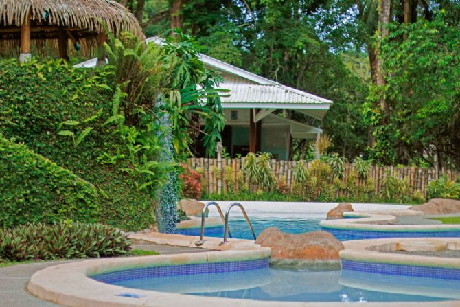 Piscina en Villas del Caribe