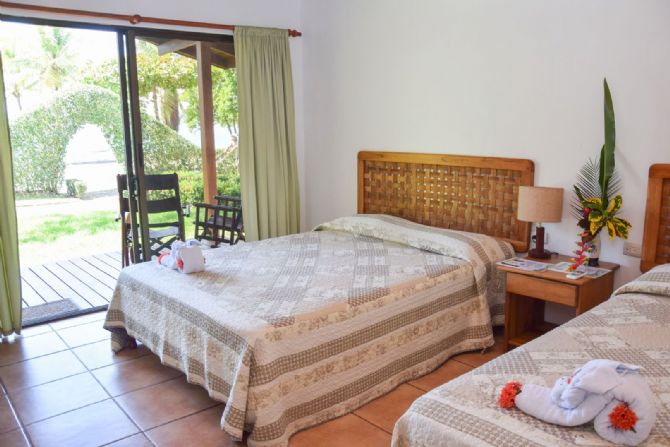 Suite frente a la playa en Agua Dulce Beach Resort