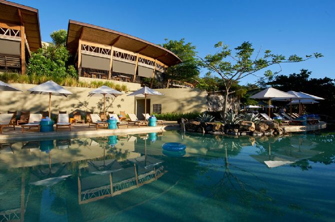 Piscina en Andaz Costa Rica Resort en Peninsula Papagayo
