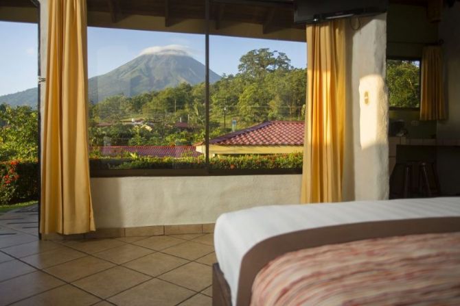 Suite Deluxe con vistas al volcan Arenal