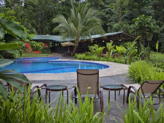 Piscina en Chachagua Rainforest Eco Lodge