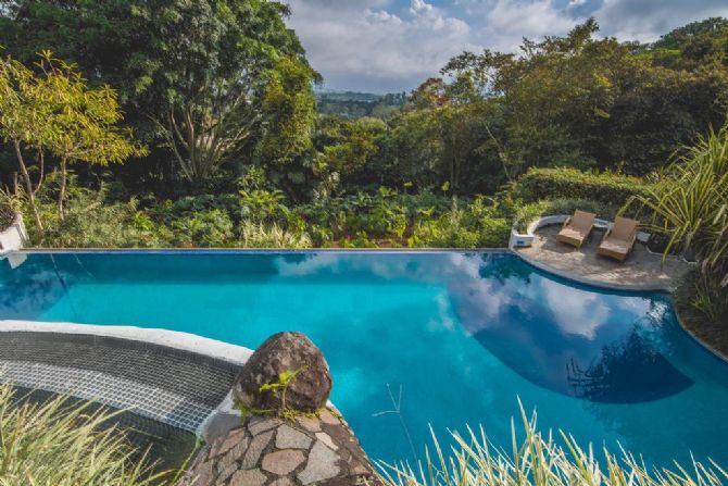 Piscina en Finca Rosa Blanca Coffee Plantation & Inn