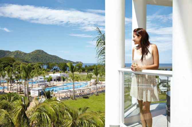 Vista desde la habitación Balcón en el Hotel Riu Palace Costa Rica