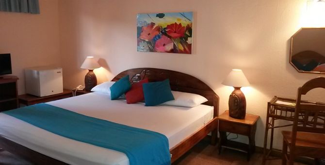 Cómoda habitación en el Hotel Sámara Beach