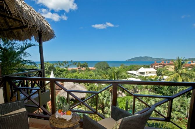 Sorprendente vista desde la hab. deluxe en Jardín del Edén Boutique Hotel