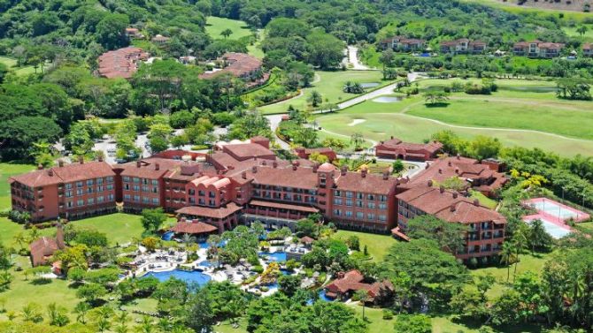 Vista aérea de Los Sueños Marriott Ocean & Golf Resort