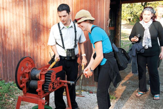 Metodo tradicional de extraccion de la cana de azucar, El Trapiche Tour