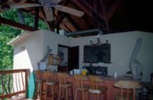 Bar area at Playa Nicuesa Rainforest Lodge