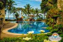 Pool Overlooking Beach at Hotel Club Del Mar Resort