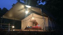 Tent at Isla Chiquita Glamping