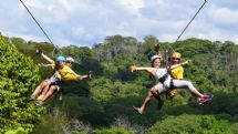 Exciting canopy at El Santuario Canopy Adventure Tour